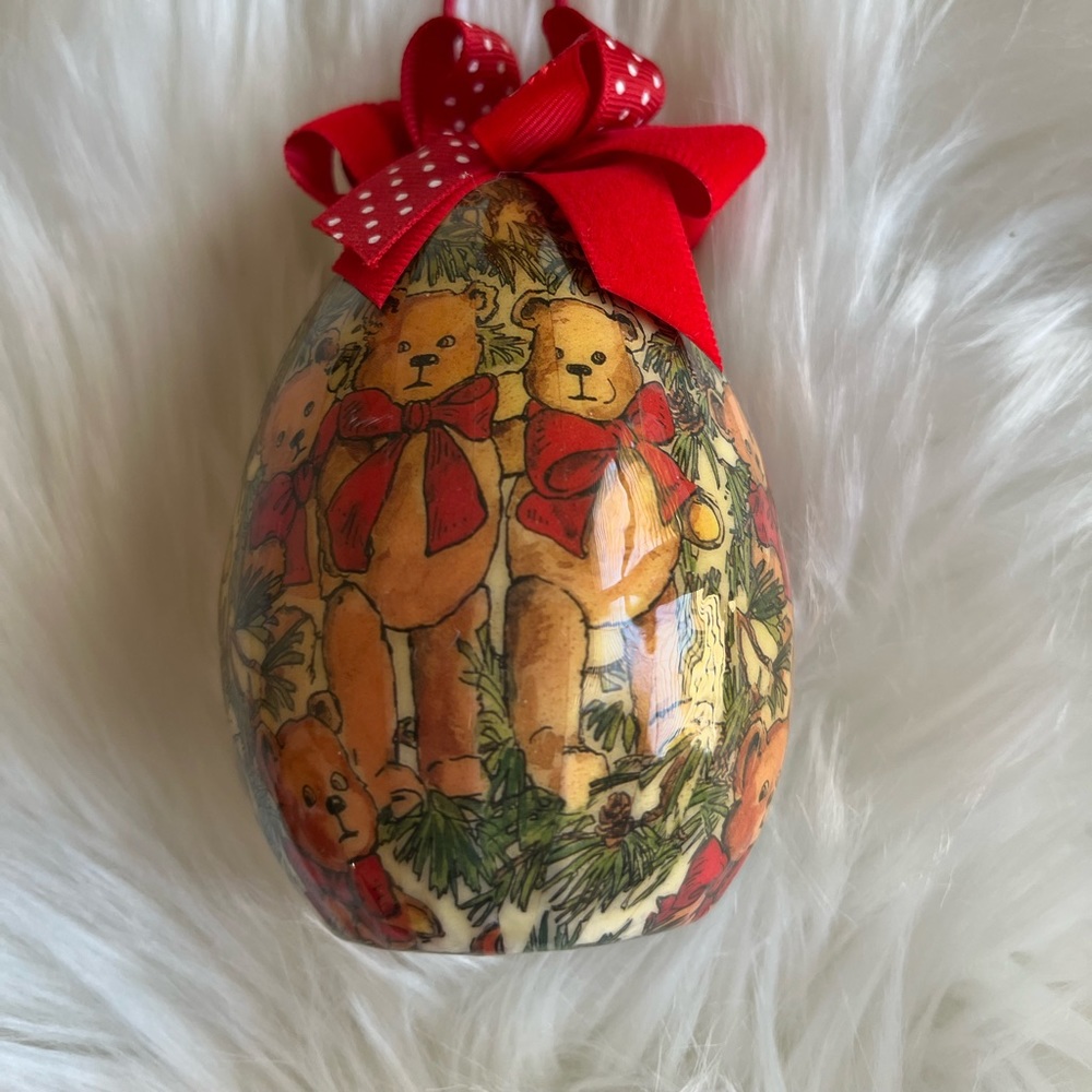 Teddy bear Christmas Ornament